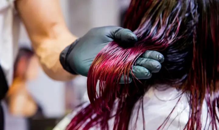 how to get rid of red semi permanent hair dye